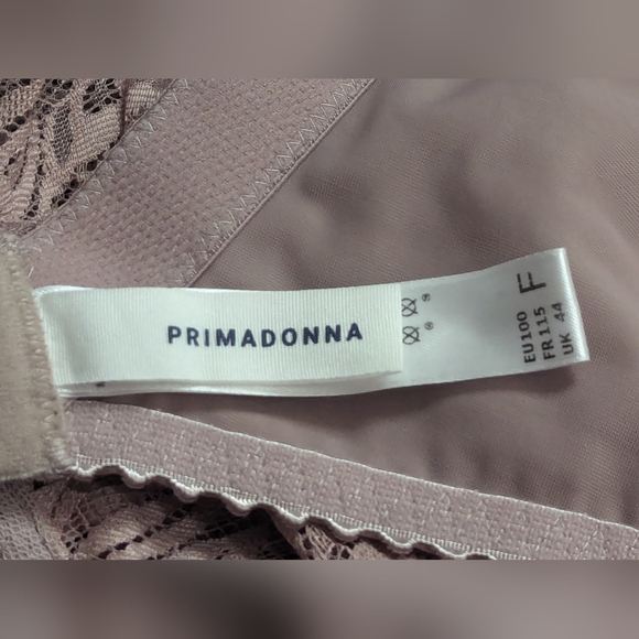 Prima Donna Divine Seamless Lace Bra 44F Praline - Picture 3 of 4